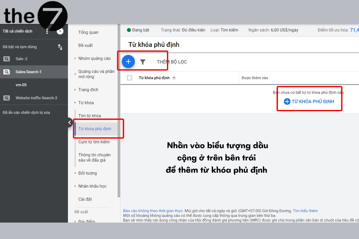 các loại từ khóa adwords