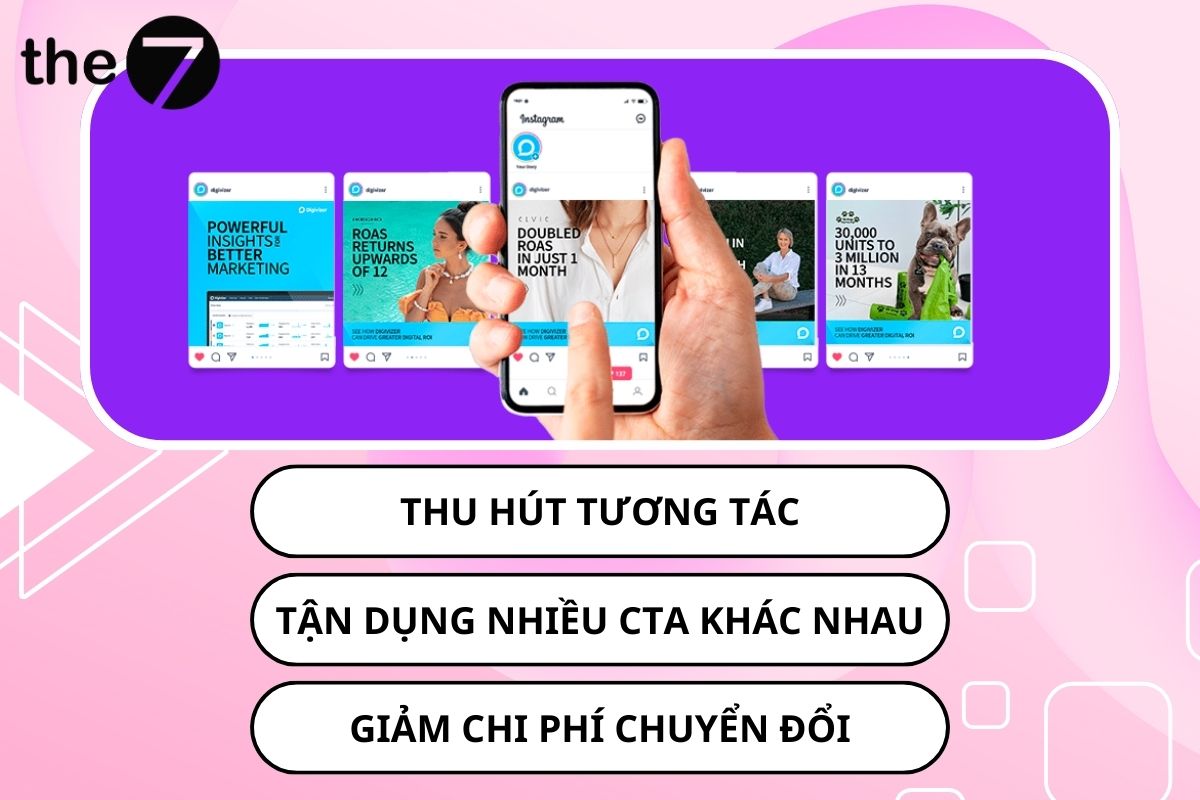 Các ưu điểm của Carousel Facebook Ads