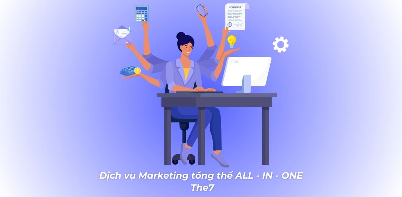đầy đủ các gói dịch vụ marketing