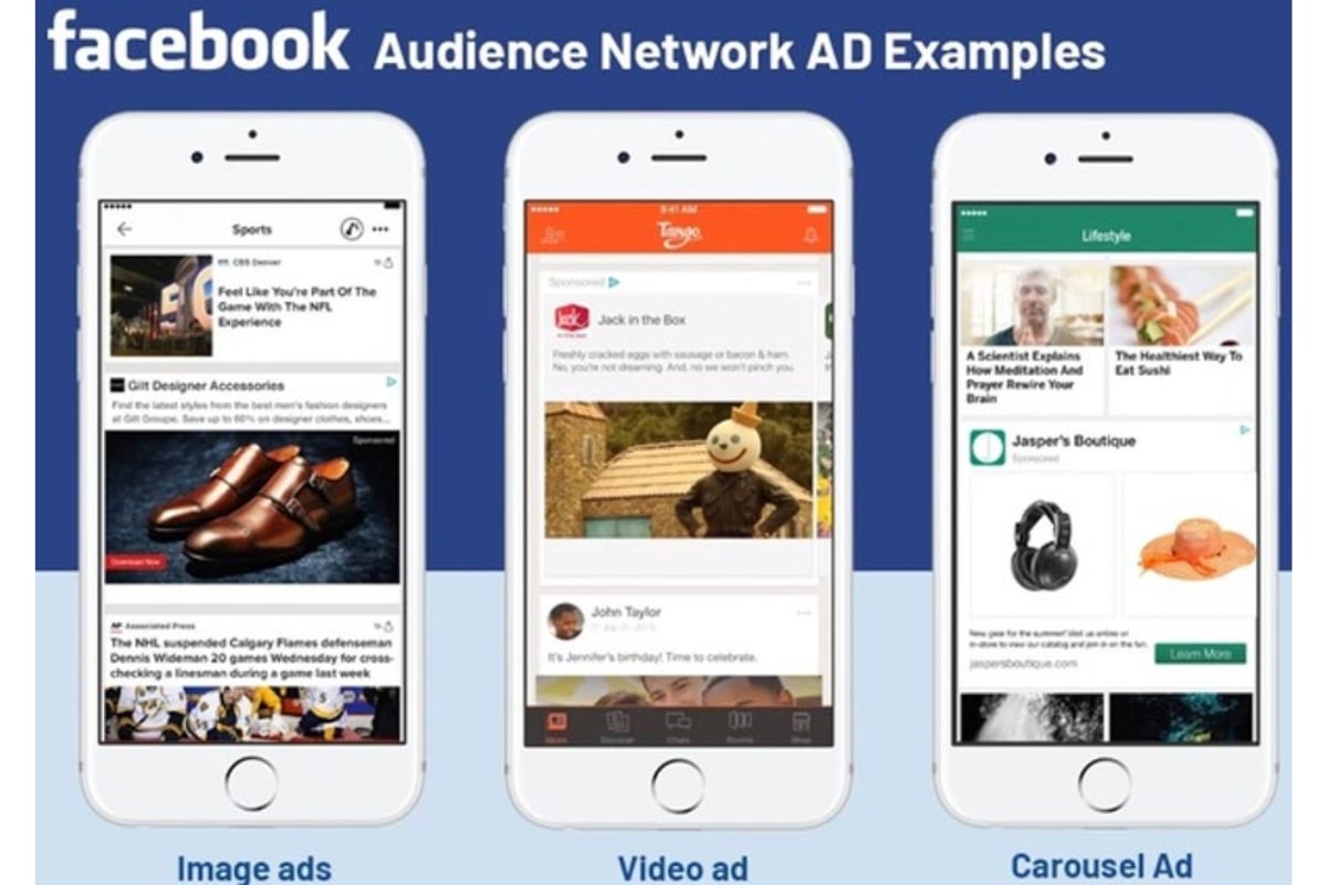 Minh họa quảng cáo Audience Network