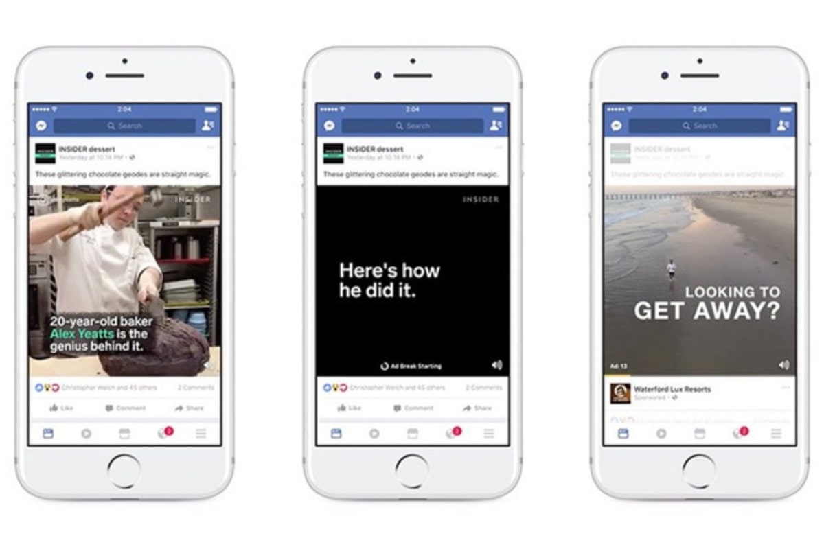 Mô phỏng Facebook In-stream Video Ads