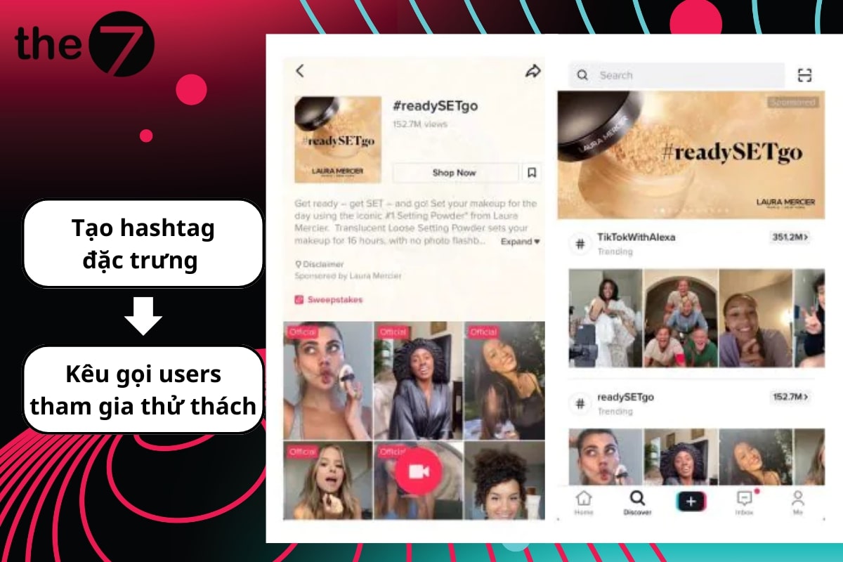 Cách quảng cáo Branded Hashtag Challenge hoạt động trên nền tảng TikTok