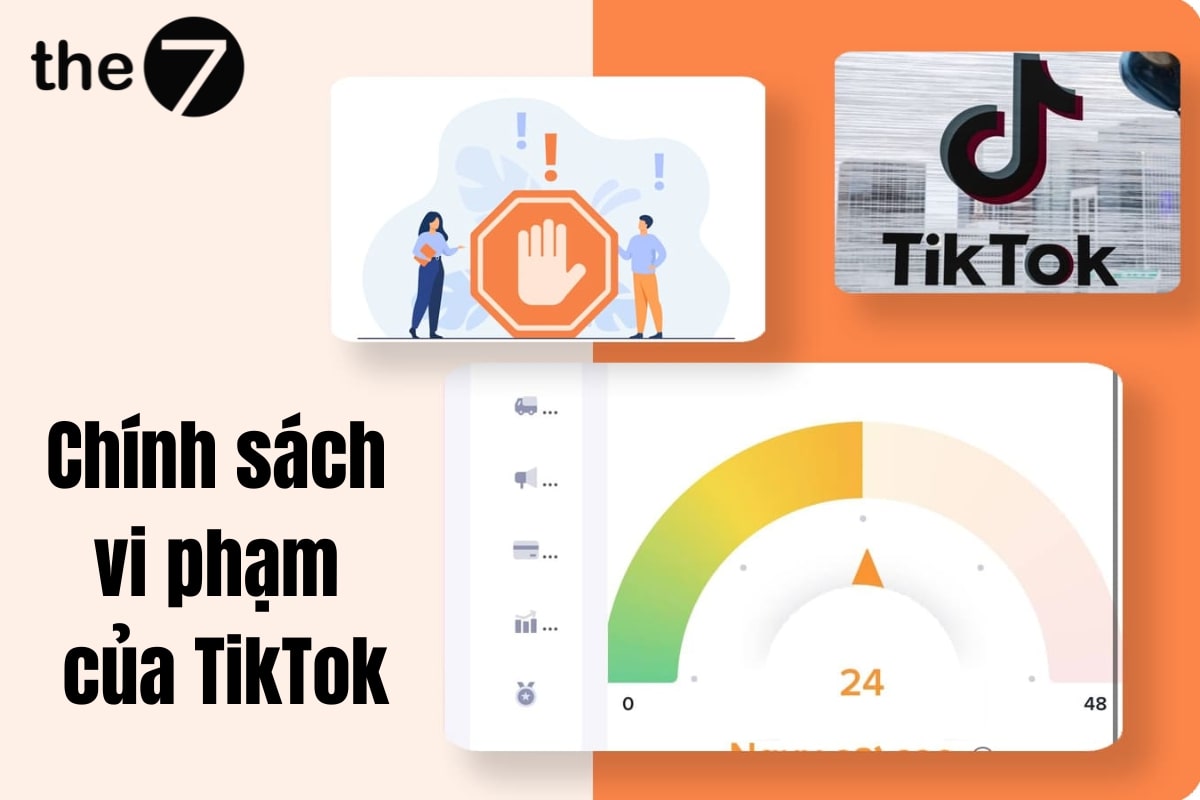 Các chính sách vi phạm của TikTok khiến tài khoản không cắn tiền