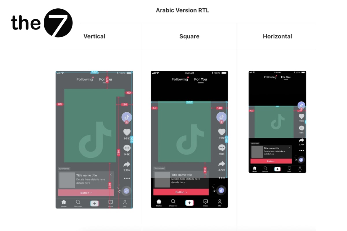 Khung hình video TikTok chuẩn