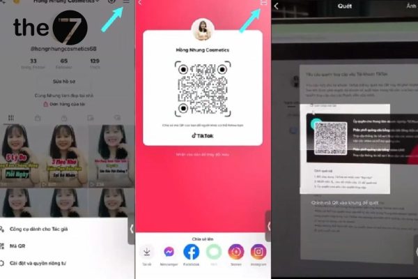 Quét mã QR để liên kết