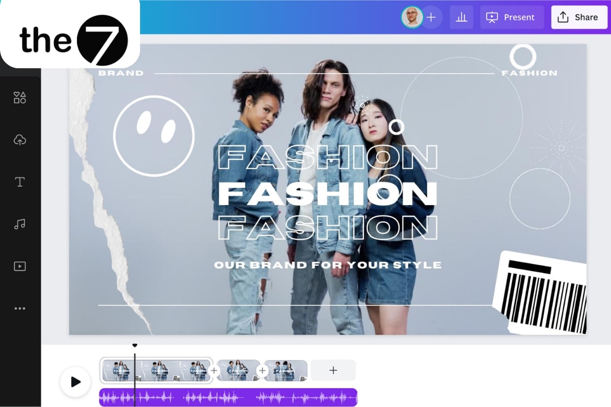 Chỉnh sửa video clip trên Canva