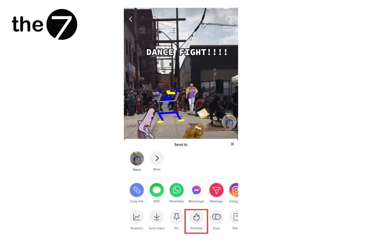 Chọn công cụ promote