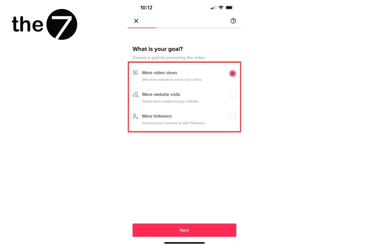 Lựa chọn mục tiêu quảng cáo phù hợp nhu cầu