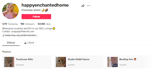 Trang Instargram của Fashion Influencers Happyenchantedhome