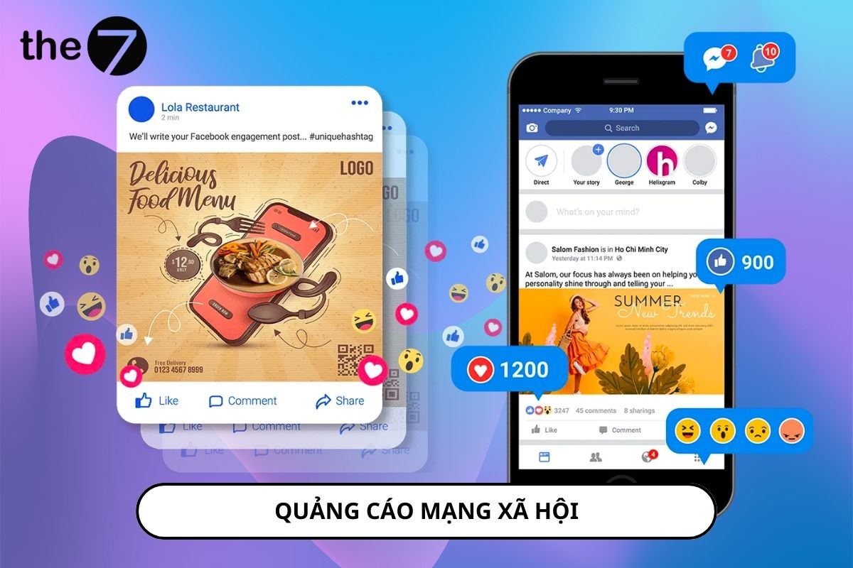 Các doanh nghiệp thường ưu tiên chiến lược truyền thông bằng quảng cáo trên các trang mạng xã hội
