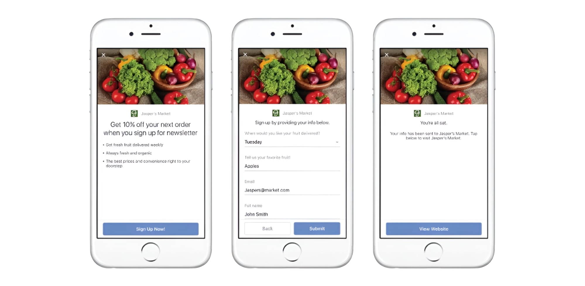 Quảng cáo Facebook Leads Form