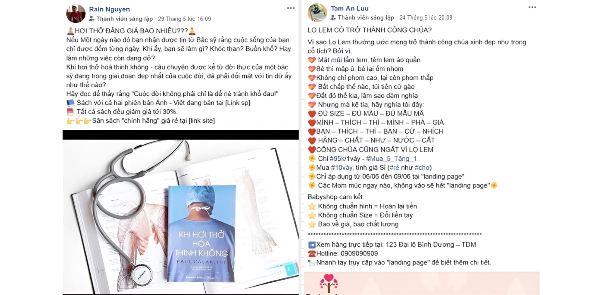 Quảng cáo bài viết facebook