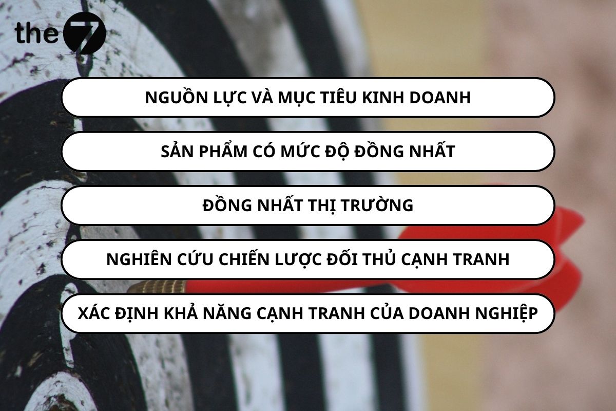 Các yếu tố khi lựa chọn thị trường mục tiêu là gì?