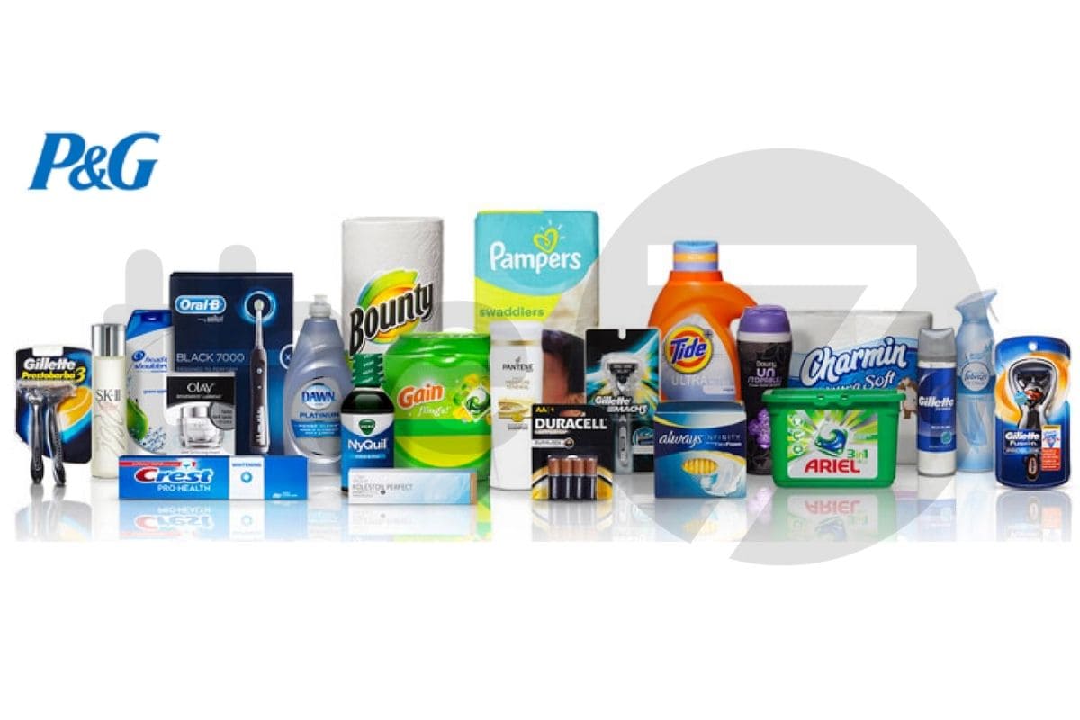 Tập đoàn P&G sử dụng mô hình đa thương hiệu cho các sản phẩm của mình