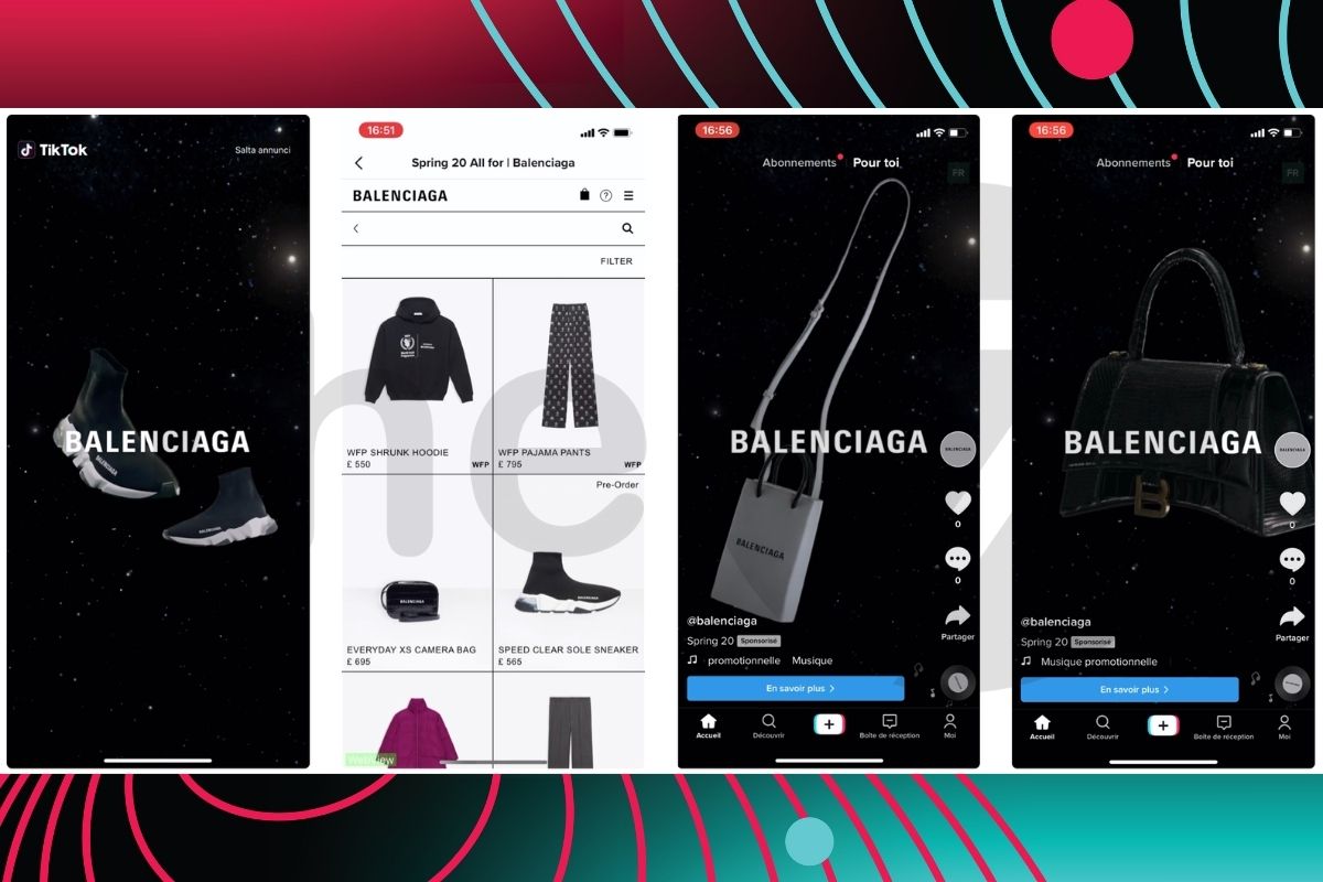 Quảng cáo Top view TikTok của Balenciaga