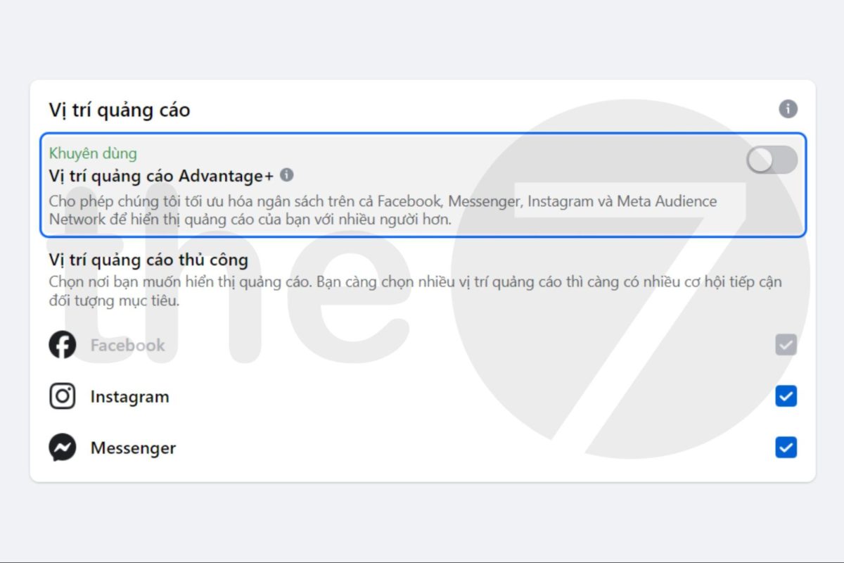 Lập thông tin tài khoản và đối tượng mục tiêu
