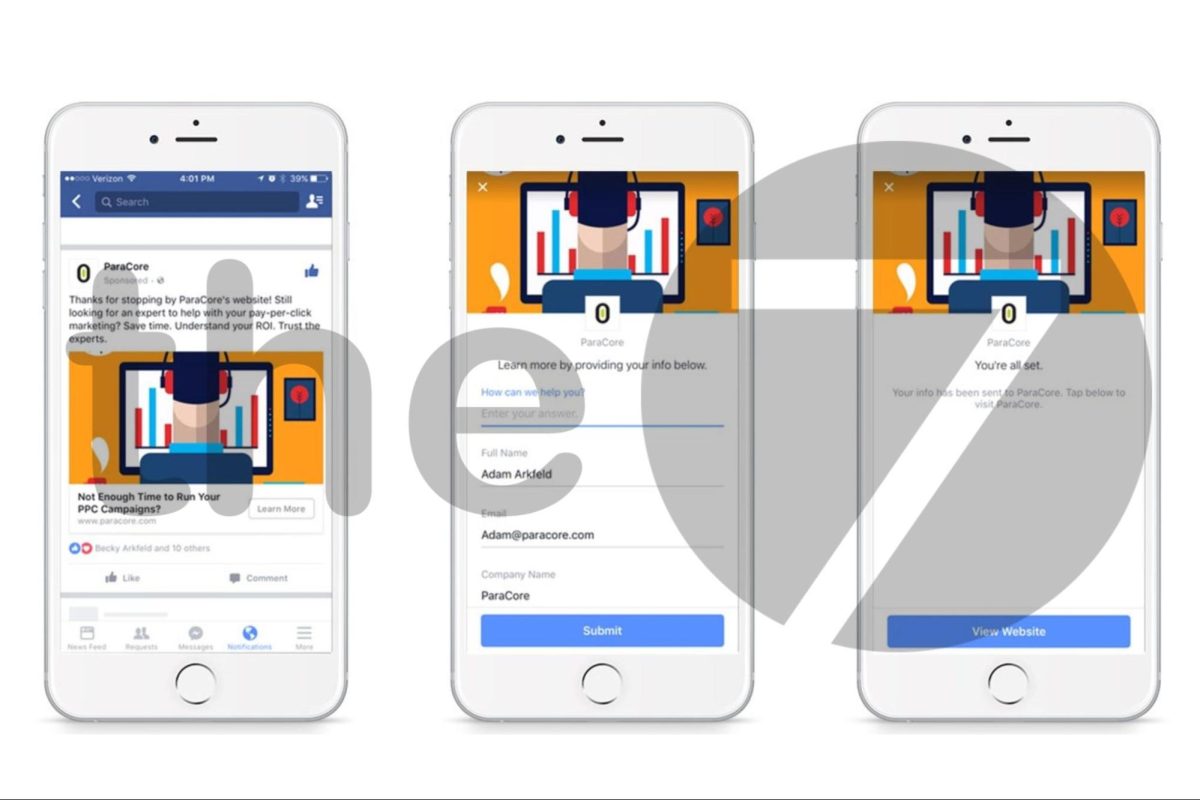 Hình thức quảng cáo Facebook thông dụng