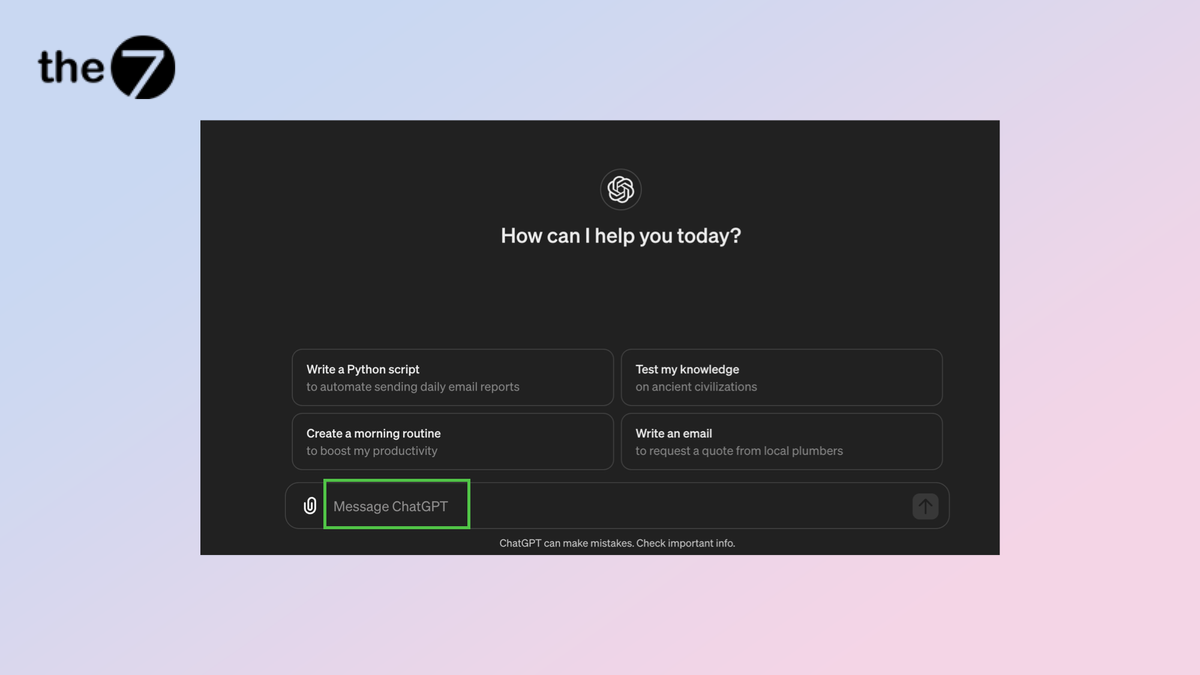 Bắt đầu cuộc trò chuyện