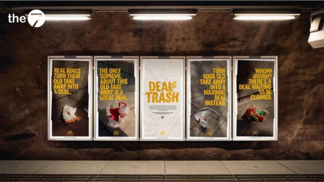 “Deal with the Trash của McDonald's Thuỵ Điển