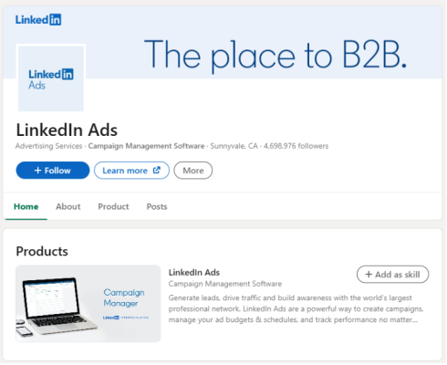 Xây dựng sự hiện diện tự nhiên của doanh nghiệp trên LinkedIn bằng LinkedIn Page
